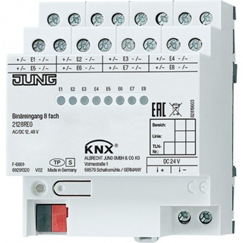 Бинарный ввод JUNG KNX 8 каналов