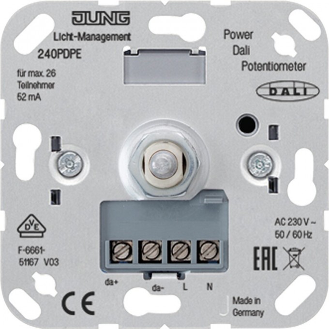 Электронный потенциометр JUNG с блоком питания 240PDPE