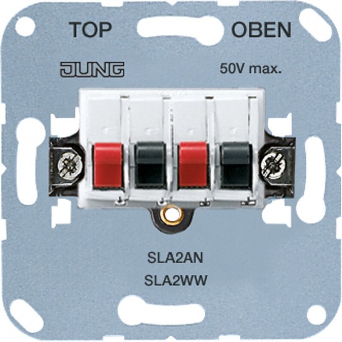 Механизм громкоговорителя JUNG 20В AC, 60В DC белый SLA2WW