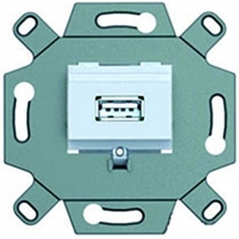 Механизм компьютерной розетки 1xUSB JUNG ECO PROFI