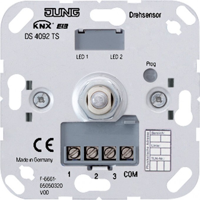 Механизм роторного диммера JUNG KNX/EIB DS4092TS