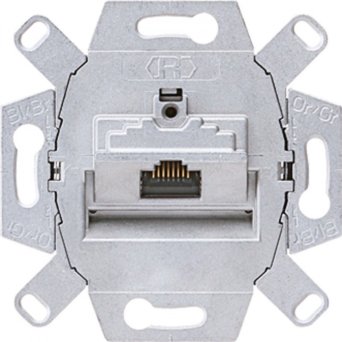 Механизм розетки 1xRJ45 JUNG класс Е скрытый монтаж UAE8UPOK6