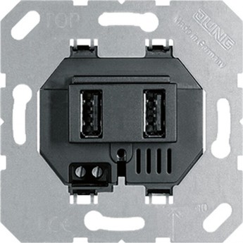 Механизм розетки зарядной JUNG 2xUSB