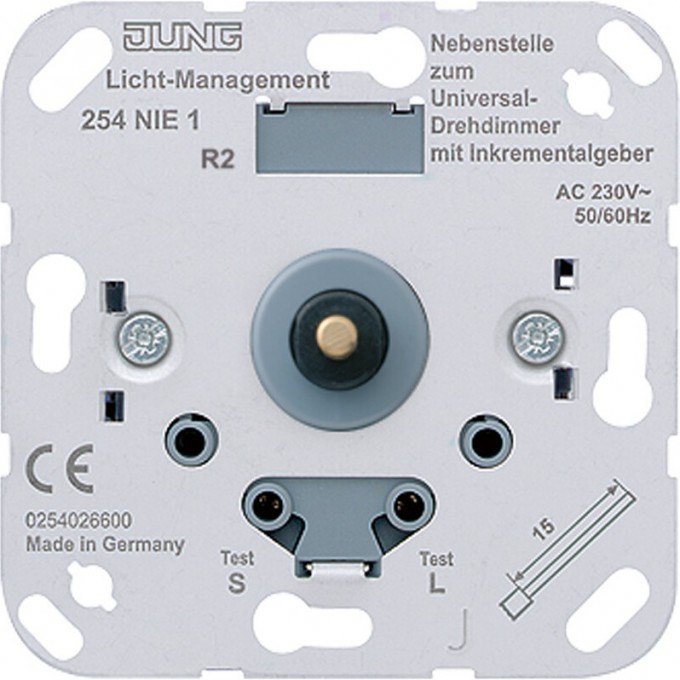 Механизм спутника JUNG для диммеров поворотно-нажимной 254NIE1