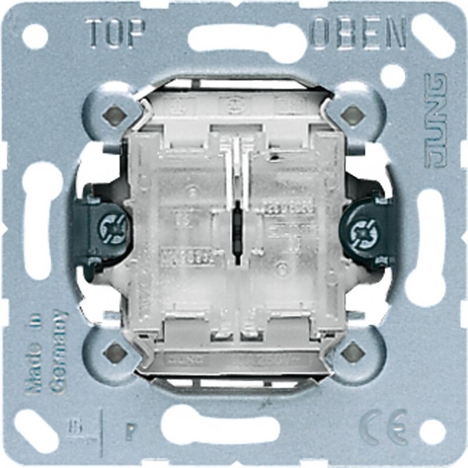 Механизм выключателя 2-клавишного JUNG клавиши самовозвратные 505TU