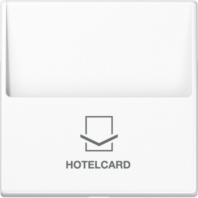 Накладка JUNG А500 на карточный выключатель Hotelcard (белый) A590CARDWW