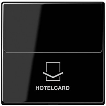 Накладка JUNG А500 на карточный выключатель Hotelcard (черный)