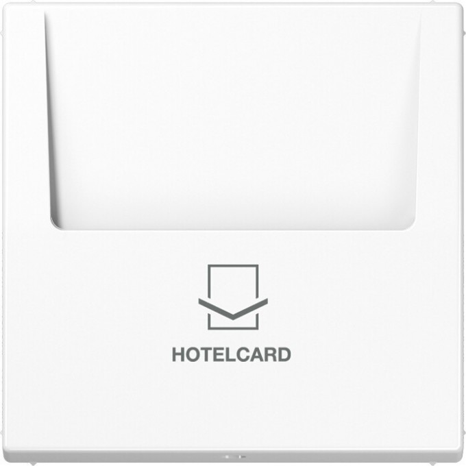 Накладка JUNG LS 990 на карточный выключатель Hotelcard (белый) LS590CARDWW