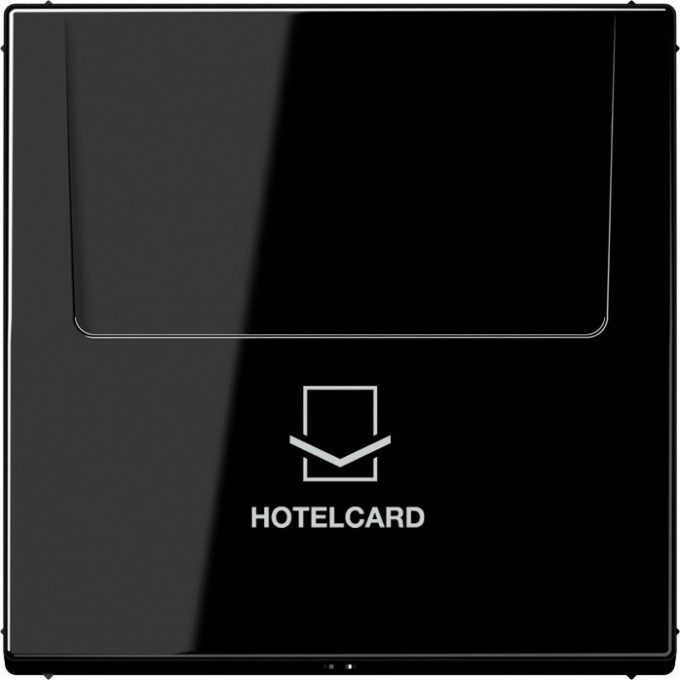 Накладка JUNG LS 990 на карточный выключатель Hotelcard (черный) LS590CARDSW