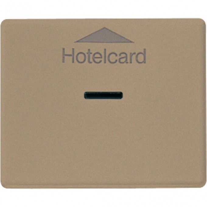 Накладка JUNG SL 500 на карточный выключатель Hotelcard (бронза) SL590CARDGB