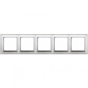Рамка 5 постов JUNG ECO PROFI DECO белый