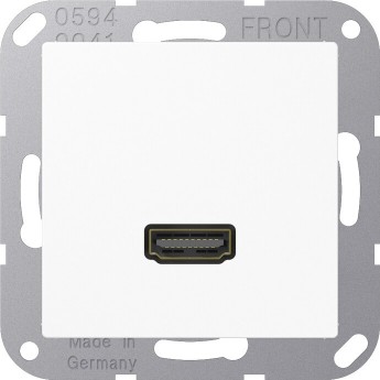 Розетка HDMI JUNG A 500 белый