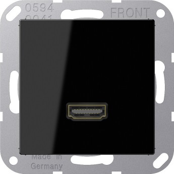 Розетка HDMI JUNG A 500 черный