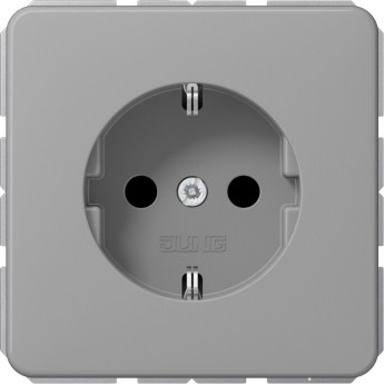 Розетка JUNG CD 500 винтовые клеммы (серый)