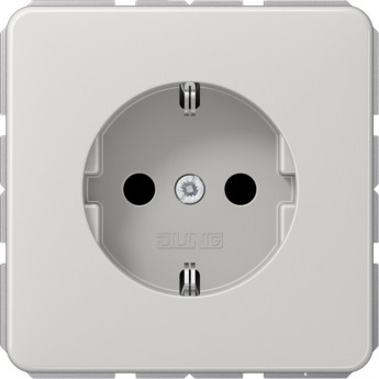 Розетка JUNG CD 500 винтовые клеммы (светло-серый)