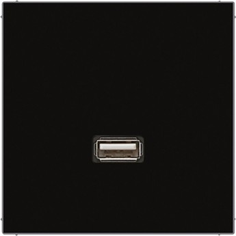 Розетка JUNG LS 990 1xUSB черный